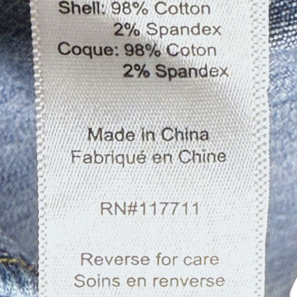 Paisley & Gray Western Shirt Womens Blue Denim Snap Button Stretch Size XXL 19 - Picture 4 of 5